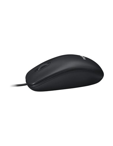Mouse Оптическая Logitech M100, Black