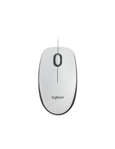 Мышь Оптическая Logitech M100, White