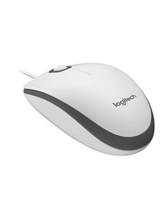 Mouse Optic Logitech M100, White 2