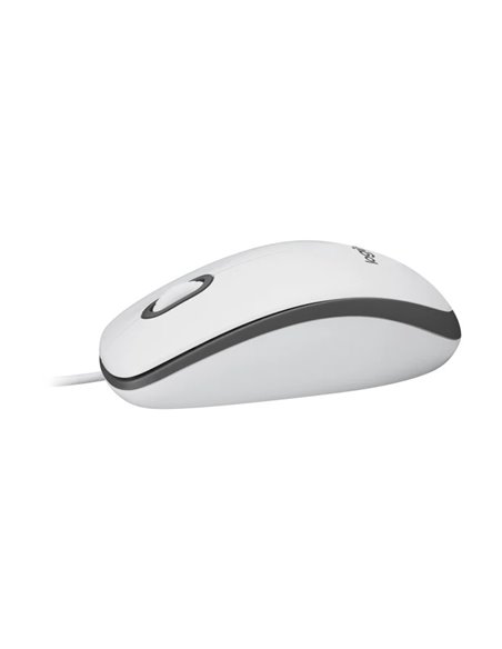 Mouse Optic Logitech M100, White