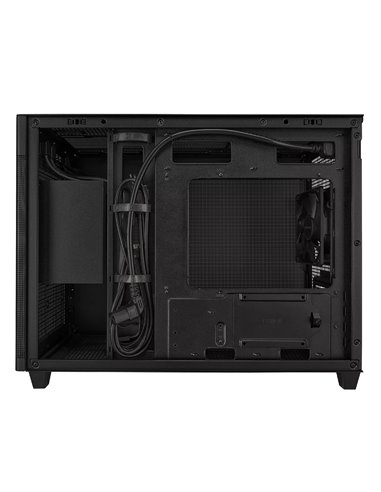 Carcasa ASUS PRIME AP201 MESH / w/oPSU / 1x120mm / mATX / Black
