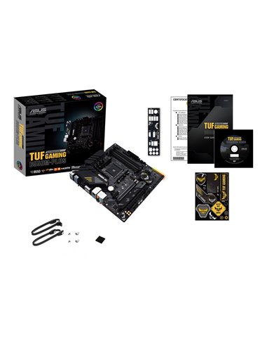Материнская плата ASUS TUF GAMING B550M-PLUS / AM4 / B550 / DDR4 / mATX