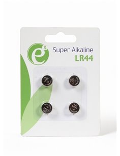 Gembird Alcaline Battery LR44 1.5V, High performance and long lifetime, 4-pack