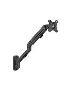 Monitor wall mount arm for 1 monitor up to 27” Gembird MA-WA1-02, Adjustable wall display mounting arm (rotate, tilt, swivel...