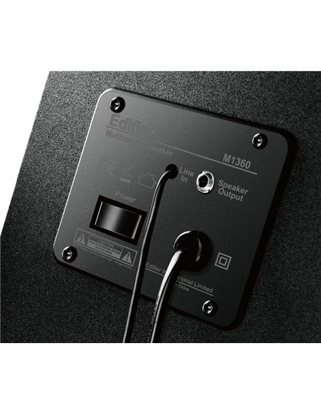 Boxe 2.1 Edifier M1360 Black / 9,5W RMS / sub. wooden, (sub.4” + satl.2,75”) Boxe 2.1 Edifier M1360 Black / 9,5W RMS / sub. wooden, (sub.4” + satl.2,75”)