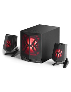 Колонки 2.1 Edifier X230 Black / 28W RMS / Bluetooth / AUX / 6 LED lighting effects