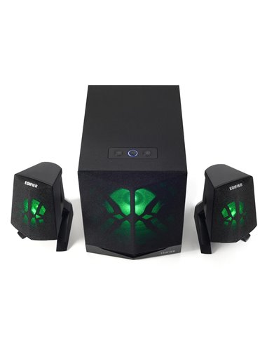 Колонки 2.1 Edifier X230 Black / 28W RMS / Bluetooth / AUX / 6 LED lighting effects