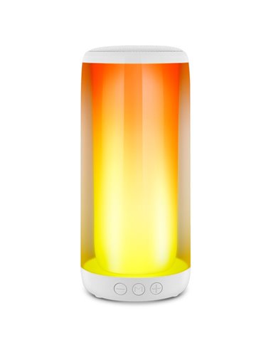 Bluetooth Портативные колонки SVEN PS-265 White / 10W RMS / TWS / RGB 12 lighting modes with Night Light / FM tuner / USB & m...