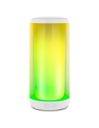 Bluetooth Портативные колонки SVEN PS-265 White / 10W RMS / TWS / RGB 12 lighting modes with Night Light / FM tuner / USB & m...