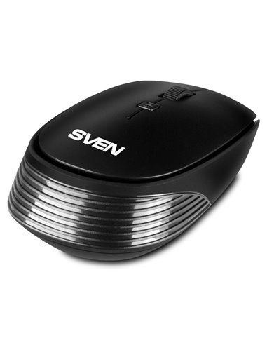 Mouse Wireless SVEN RX-210W / Optical / 1400dpi / Black