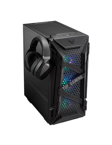Carcasa ASUS TUF GAMING GT301 / no PSU / 3x120mm ARGB fan+ 1x120mm fan / ATX / Black
