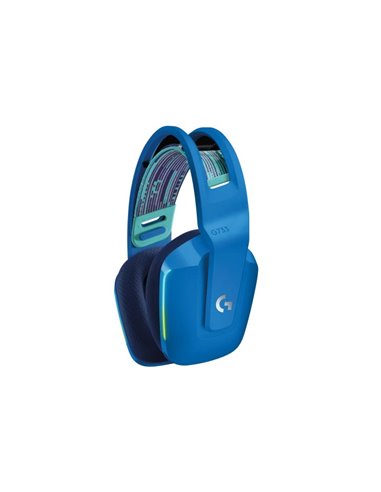 Headset Logitech Gaming G733 LIGHTSPEED Wireless RGB, Blue