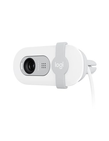Веб-камера Logitech Brio 100 / 1080p/30fps / privacy shutter / mic / USB-A / Off-White