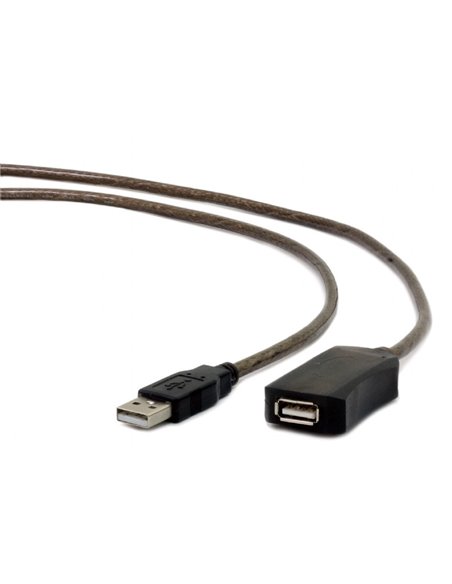Активный удлинитель USB 2.0 Gembird UAE-01-5M, 5 м, черный