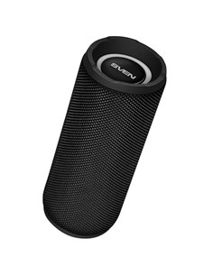 Boxa portabila SVEN PS-160, Black / 12W / Bluetooth / FM / USB / microSD / 1200mA*h 2