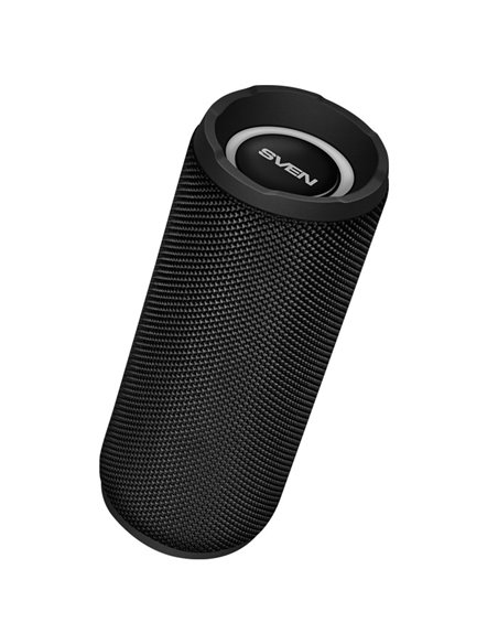 Boxa portabila SVEN PS-160, Black / 12W / Bluetooth / FM / USB / microSD / 1200mA*h