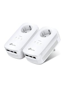 Powerline Adaptor TP-LINK TL-PA8030P KIT / 1300Mbps / 3 Gigabit LAN Port