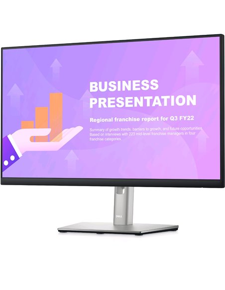 23.8” Монитор DELL P2422H / 5ms / FHD / Black/Silver