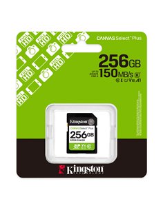 Card de memorie SD 256GB Kingston Canvas Select Plus, 150MB/s