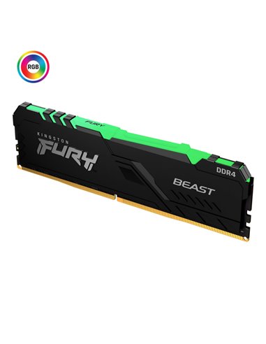 Memorie operativa Kingston FURY® Beast DDR4 RGB 3200 MHz 16GB