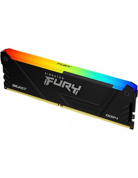 Memorie operativa Kingston FURY® Beast DDR4 RGB 3200MHz 8GB