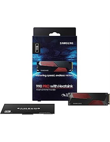 M.2 NVMe SSD Samsung SSD 990 PRO w/Heatsink RGB Lights / 2.0TB / PCIe4.0 x4 / NVMe2.0