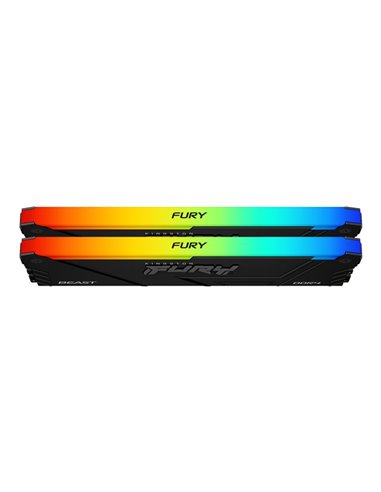 Memorie operativa Kingston FURY® Beast DDR4 RGB 3200 MHz 32GB (Kit of 2*16GB)