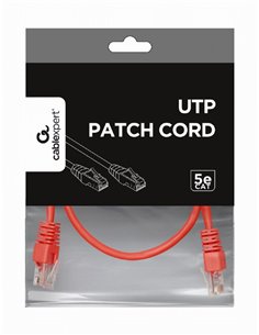 UTP Cat.5e Patch cord, 0.5m, Red 2