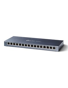 Коммутатор TP-LINK TL-SG116 / 16 port / Gigabit / RJ45 / steel case 2