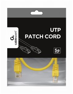 UTP Cat.5e Patch cord, 0.5m, Yellow 2