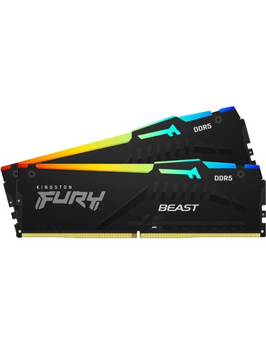 Опреативная память Kingston FURY Beast RGB EXPO DDR5 6000MHz 16GB (Kit of 2*8GB)