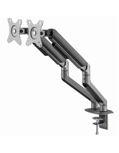 Suport pentru monitor dublu reglabil cu montare pe masa 17”-32”, Gembird MA-DA2-05
