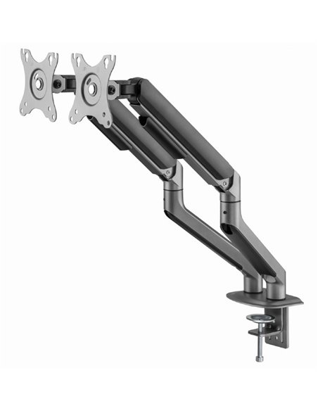 Suport pentru monitor dublu reglabil cu montare pe masa 17”-32”, Gembird MA-DA2-05