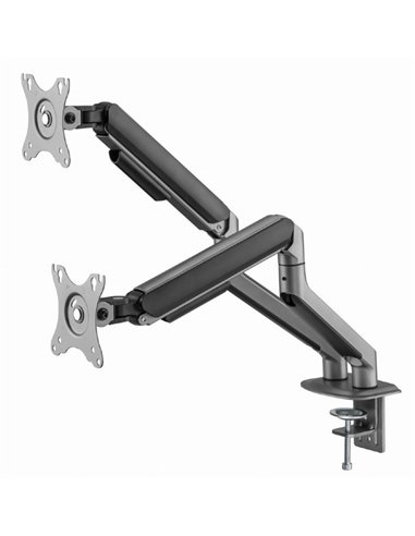 Suport pentru monitor dublu reglabil cu montare pe masa 17”-32”, Gembird MA-DA2-05