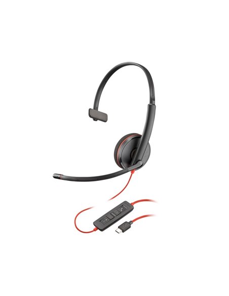 Casti Poly Blackwire 3210 / USB-C / Black