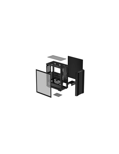 Carcasa DEEPCOOL CC560 LIMITED V2 / w/oPSU / Side-Window / ATX / Black