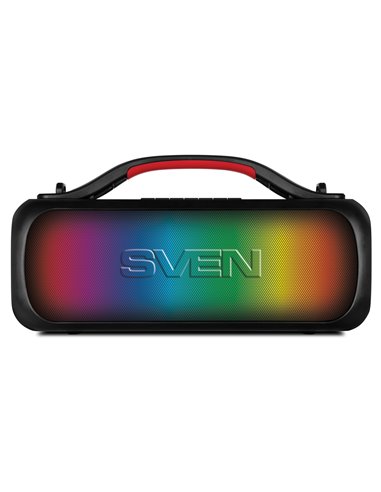 Портативная Колонка SVEN PS-360 Black / 24W / Bluetooth / FM tuner / USB / microSD