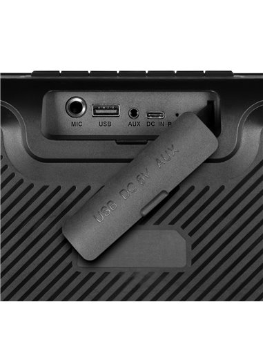 Портативная Колонка SVEN PS-360 Black / 24W / Bluetooth / FM tuner / USB / microSD