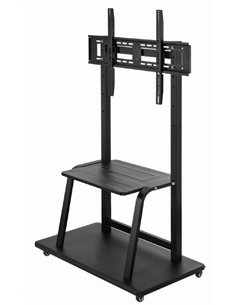 Напольная подставка для телевизора на колесиках 37” - 100”, Gembird ”TVS-100F-01”, Black