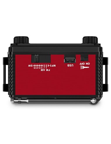Колонка Портативная SVEN SRP-355, Black / 3W / Bluetooth / FM/AM/SW Radio / USB / microSD