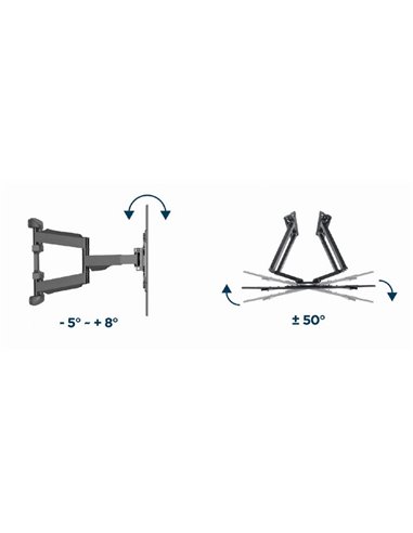 Suport TV de perete pentru 32-75”, Gembird ”WM-75ST-02”
