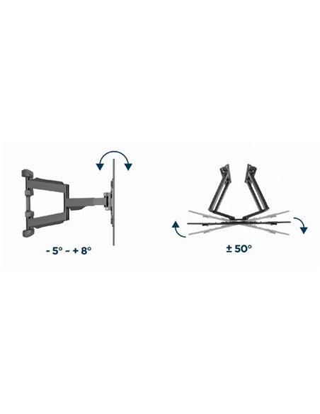 Suport TV de perete pentru 32-75”, Gembird ”WM-75ST-02”