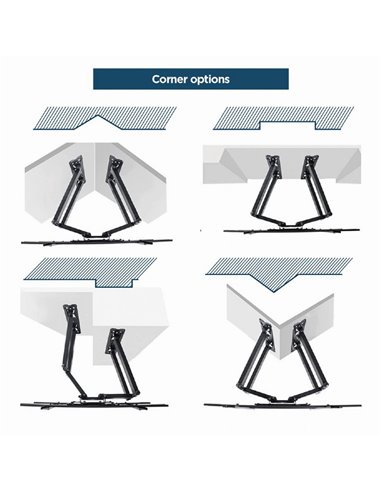 Suport TV de perete pentru 32-75”, Gembird ”WM-75ST-02”