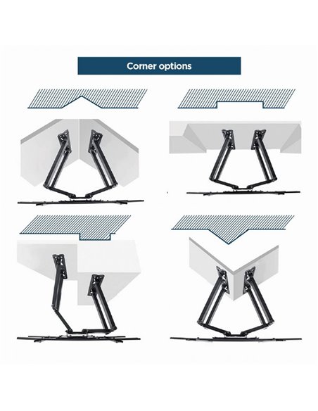 Suport TV de perete pentru 32-75”, Gembird ”WM-75ST-02”