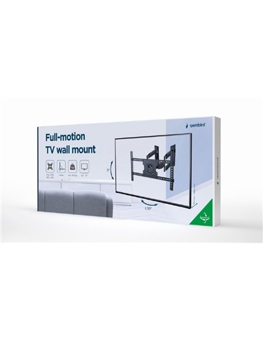 Suport TV de perete pentru 32-75”, Gembird ”WM-75ST-02”