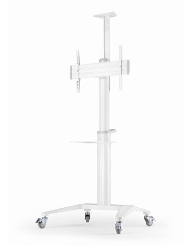 Suport de podea 37” - 70”, Gembird ”TVS-70T-02-W”, White