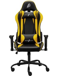 Fotoliu Gaming 1STPLAYER S01/ 120kg/ 2D/ Black/Yellow