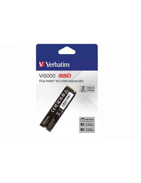 M.2 NVMe SSD Verbatim Vi5000, 2.0TB