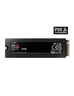 M.2 NVMe SSD Samsung SSD 990 PRO w/Heatsink / 2.0TB / PCIe4.0 x4 / NVMe2.0 2