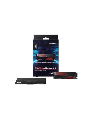 M.2 NVMe SSD Samsung SSD 990 PRO w/Heatsink / 2.0TB / PCIe4.0 x4 / NVMe2.0
